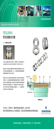 Extruder tandem thrust bearing solution cover