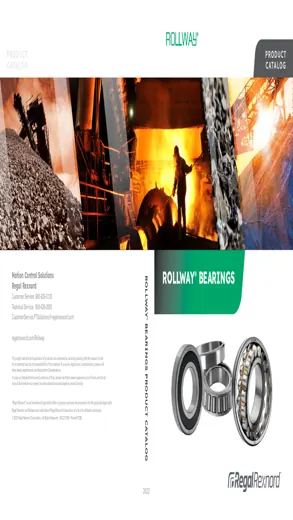 Rollway metric bearing catalog cover