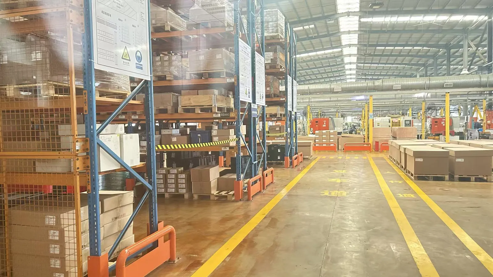 Regal Rexnord production and warehouse area
